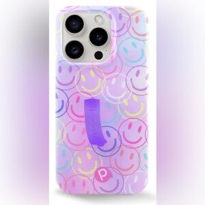 Smileys. iPhone 14 Plus Loopy Case. Righty